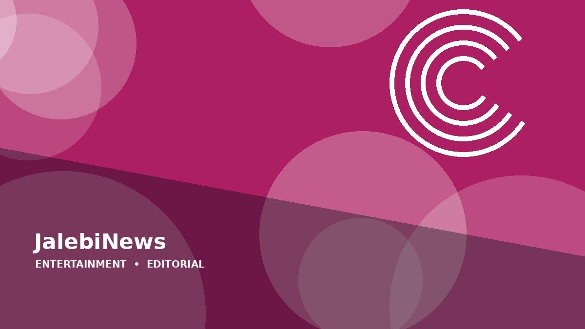 Entertainment news illustration - Jalebi News