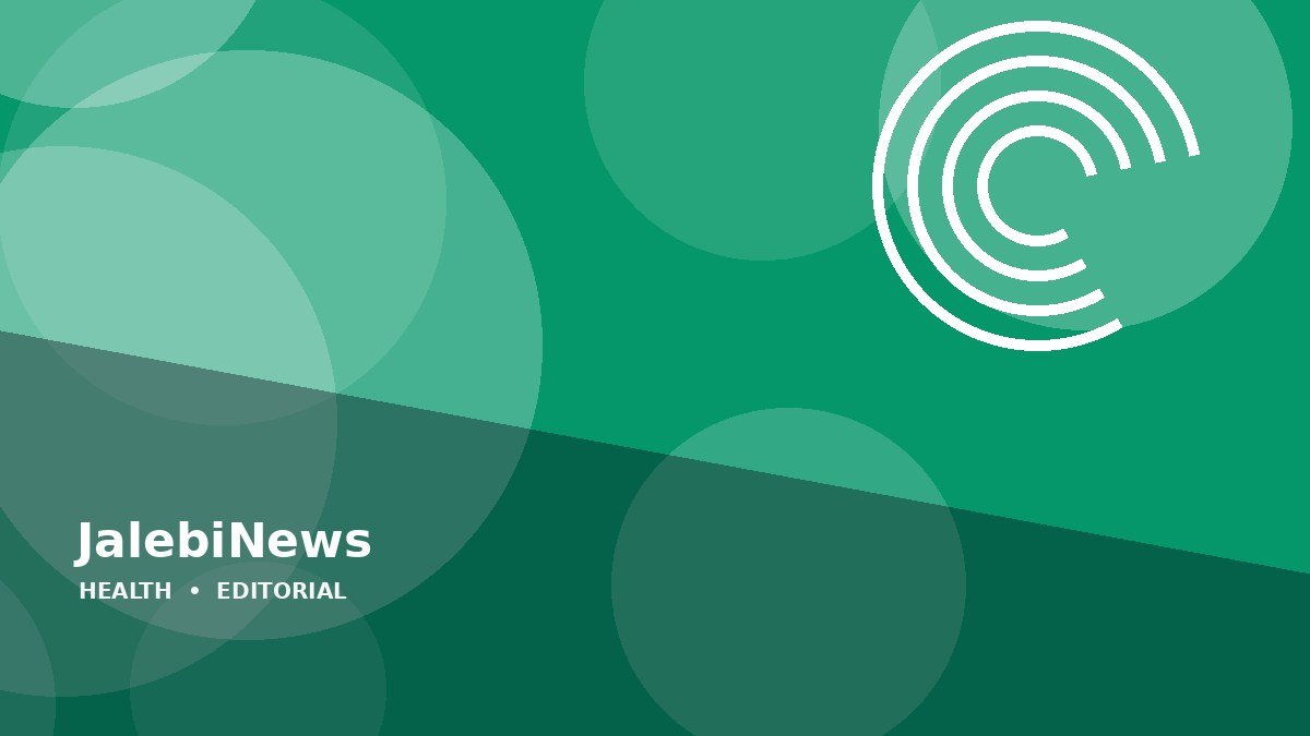 Health news illustration - Jalebi News